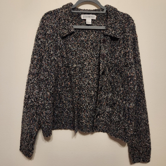 Dress Barn Colorful Teddy Cardigan - Picture 3 of 8